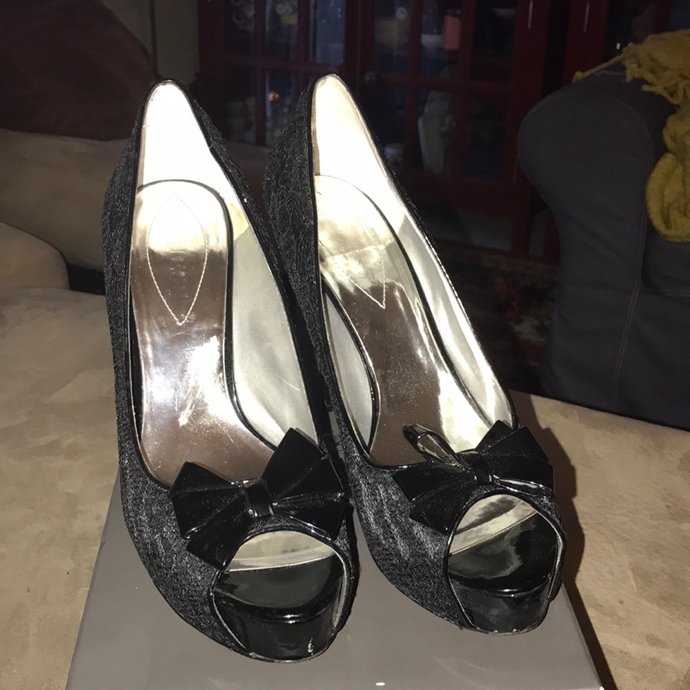 Black party shoes
